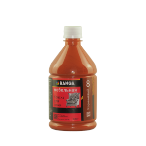 Краска для кожи мебельная №8 (коричневый) РАНГА 500 г